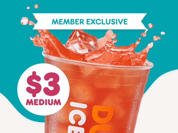 $3 Medium Refreshers