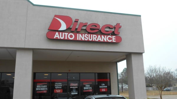 Direct Auto Insurance storefront located at  1220 Russell Parkway, Warner Robins
