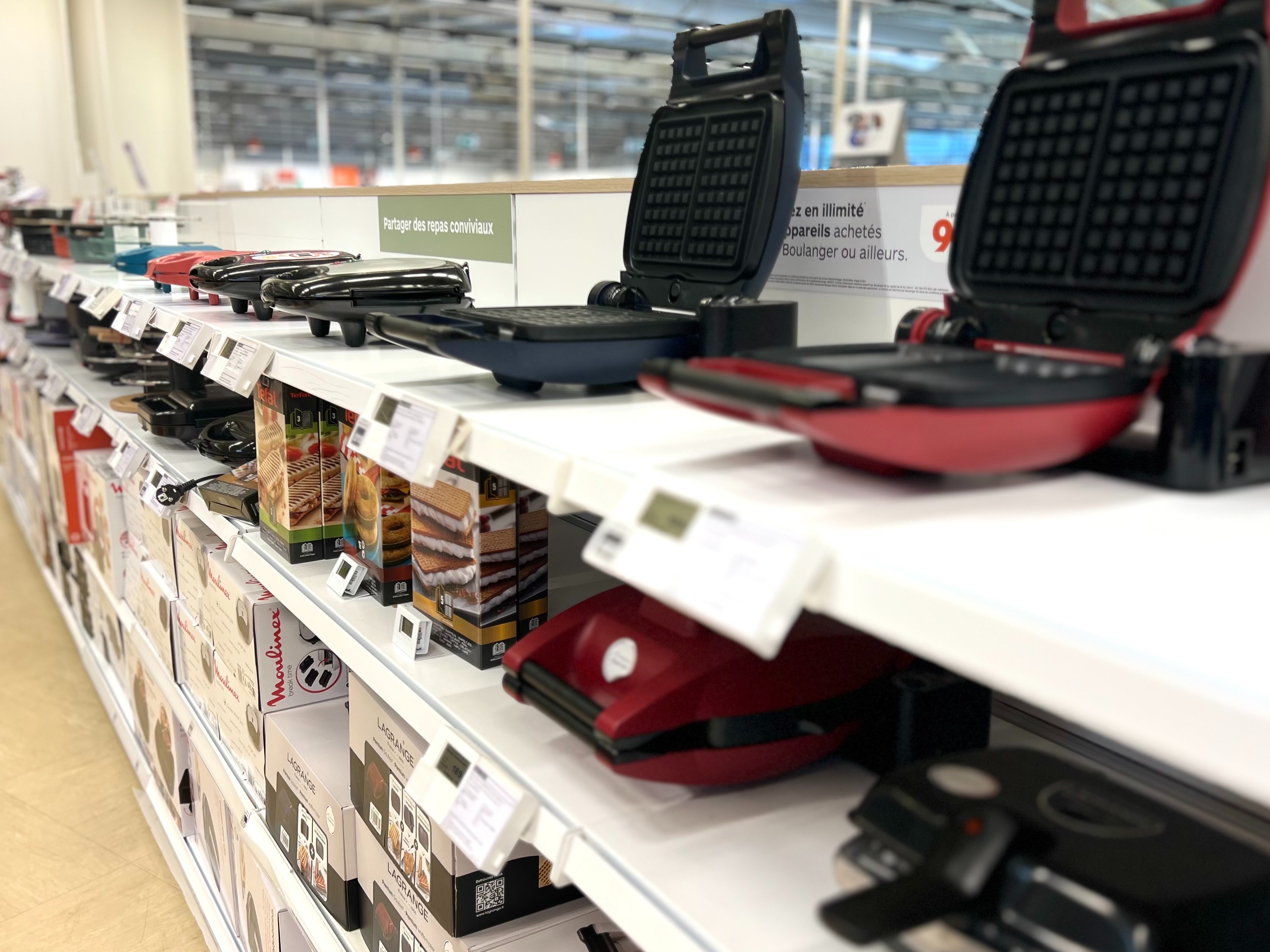 Rayon cuisson festive - magasin Boulanger de Valenciennes - Petite Forêt.