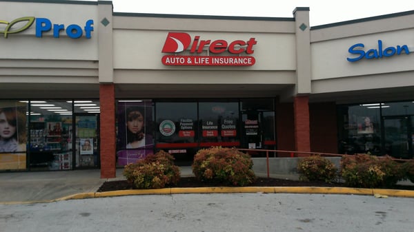 Direct Auto Insurance storefront located at  221 Highland Square, Crossville