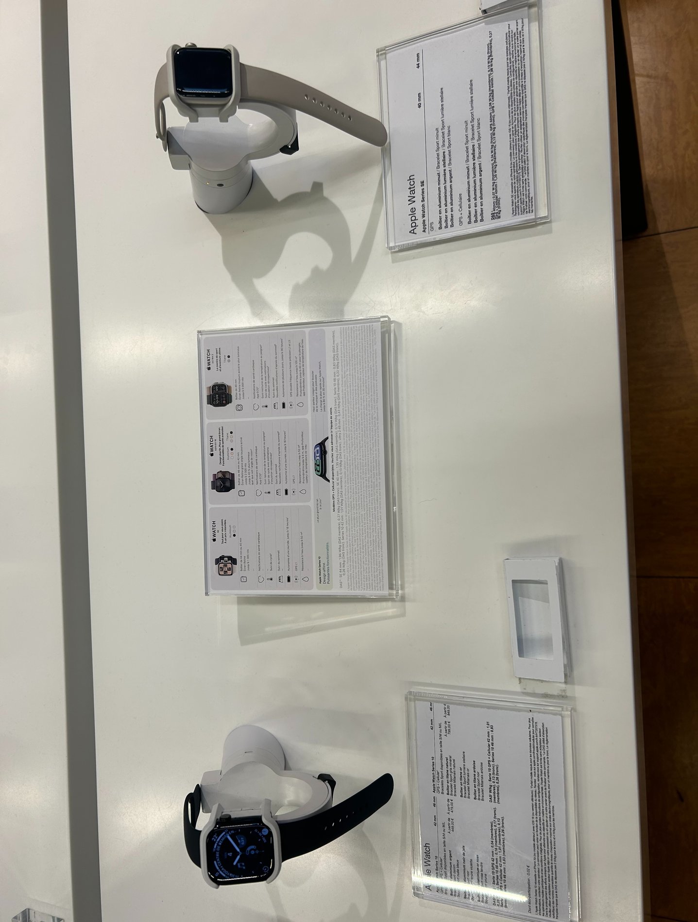 Nouvelle Apple Watch au magasin Boulanger de Grenoble-St Egrève