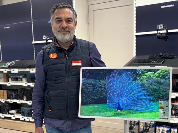 Philippe est heureux de vous présenter notre nouveau modèle de TV LG StandbyMe  !