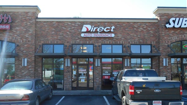 Direct Auto Insurance storefront located at  3461 Spring Hill Avenue, Mobile