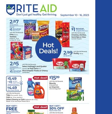 Rite Aid Weekly Ad - Sept 10th - Sept 16th