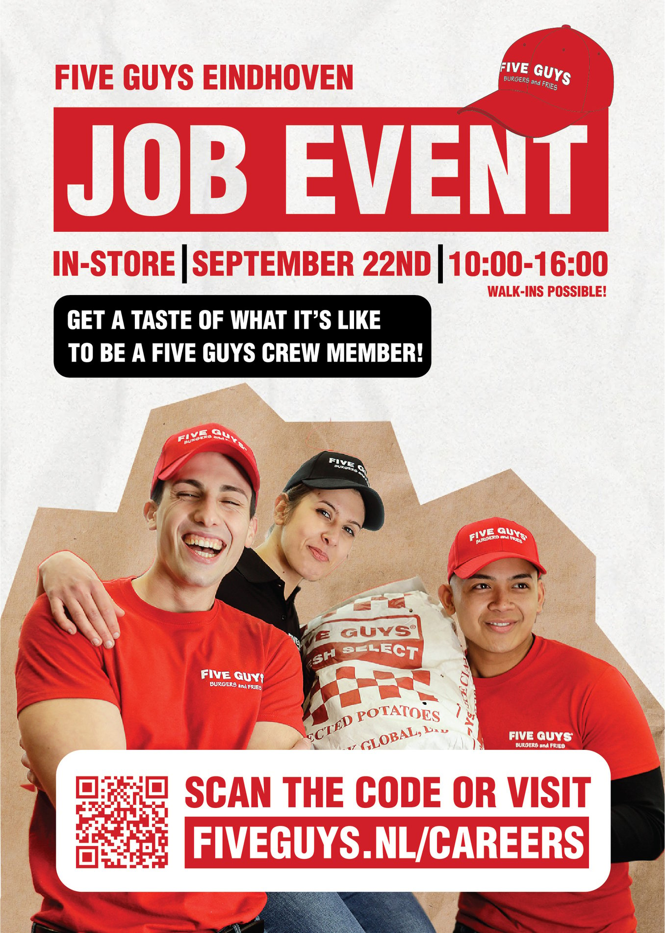 Five Guys Eindhoven Job Event