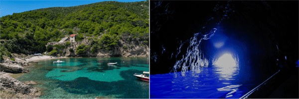 ビシェヴォ島（クロアチア）のイメージ／カプリ島（イタリア）のイメージ