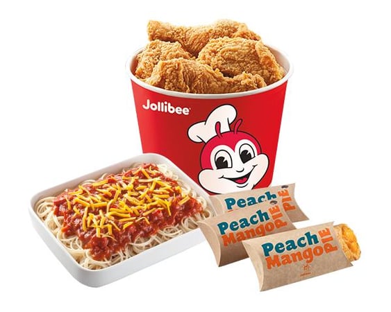 Fried Chicken & Jolly Spaghetti Family Pack