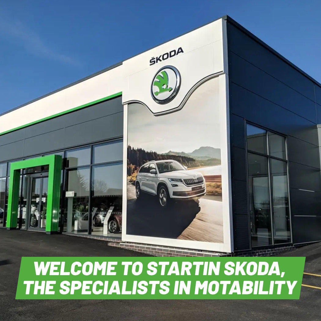Motability Scheme at Startin Škoda Worcester