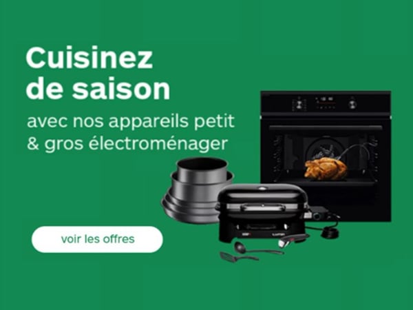 Offre électroménager à  Boulanger La Rochelle Angoulins