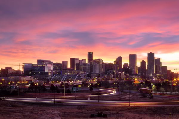 Disponibilidad de Internet por fibra óptica: vistas de la ciudad de Denver
