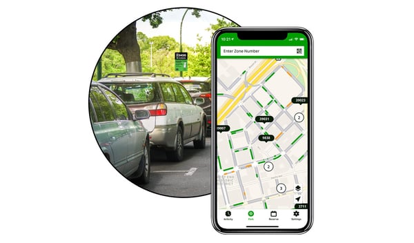 Find parking with the ParkMobile app in Dallas Texas