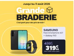 Smartphone SAMSUNG Pack A27 5G 128Go + Fit3