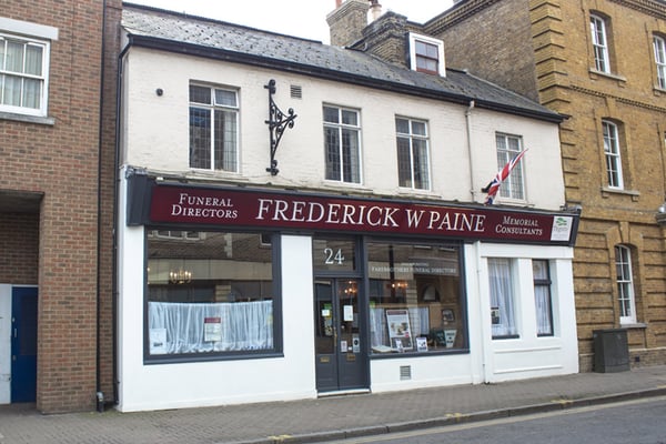 About Frederick W Paine Funeral Directors in South East England