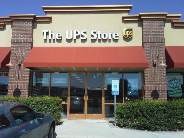 Facade of The UPS Store Ifa Country Store Shopping Center