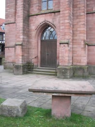 Außenansicht der Evangelischen Kirche Rothenberg