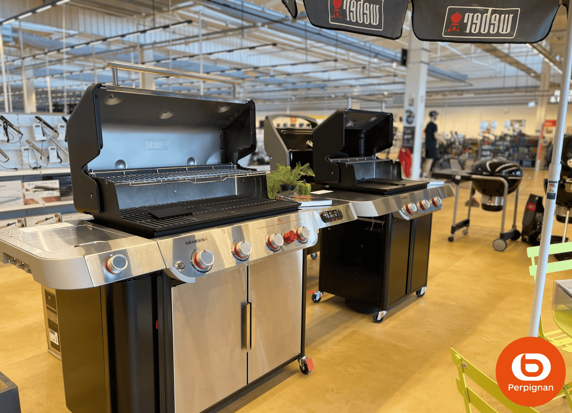 barbecue WEBER gaz avec les Spirits et les Genesis à découvrir dans votre magasin Boulanger Perpignan