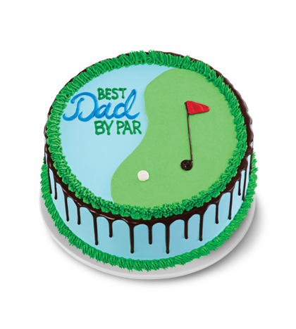 Best Dad by Par Cake