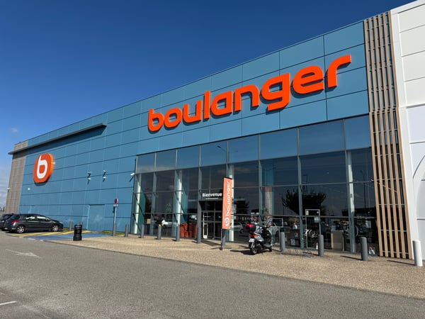 Face Avant du magasin
Boulanger Barentin