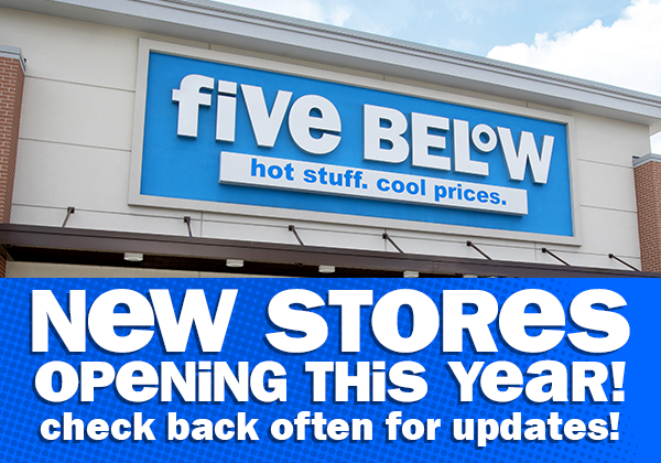 Five Below Locations in Lodi CA Discount store Novelty items