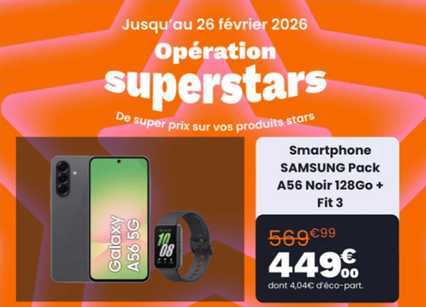 Besoin d’un nouveau smartphone ? 📱✨
Découvrez la superstar Samsung A52 5G avec sa montre chez Boulanger Nantes Paridis !