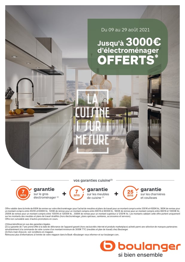 On Vous Offre Jusqu A 3000 Euros En Electromenagers Pour L Achat De Votre Future Cuisine Chez Boulanger Barentin Magasin Boulanger Barentin