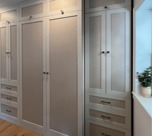 California Closets Long Island NY beige and tan closet storage custom built closets cabinets in closets storage cabinet luxury closets walk in closets closet designers closet shoe storage closet