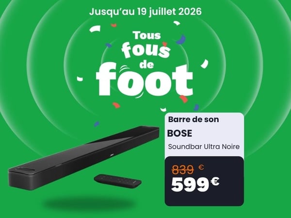 Barre de son BOSE Soundbar Ultra Noire