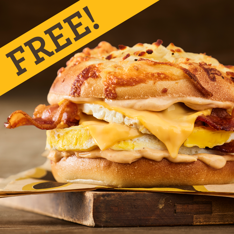 Free Egg Sandwich!