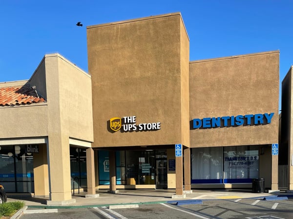 Facade of The UPS Store Anaheim