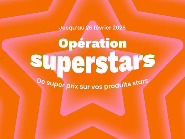 Chez Boulanger Boulogne-sur-Mer, ce sont nos clients qui parlent le mieux de nos produits 💬
Notés 4 ou 5 étoiles, nos Superstars sont recommandées par ceux qui les connaissent vraiment.
Des produits plébiscités, des avis sincères, et toujours le plaisir de bien choisir.

Boulanger. Plaisir partagé.