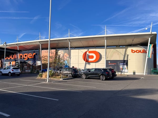 Devanture du magasin.