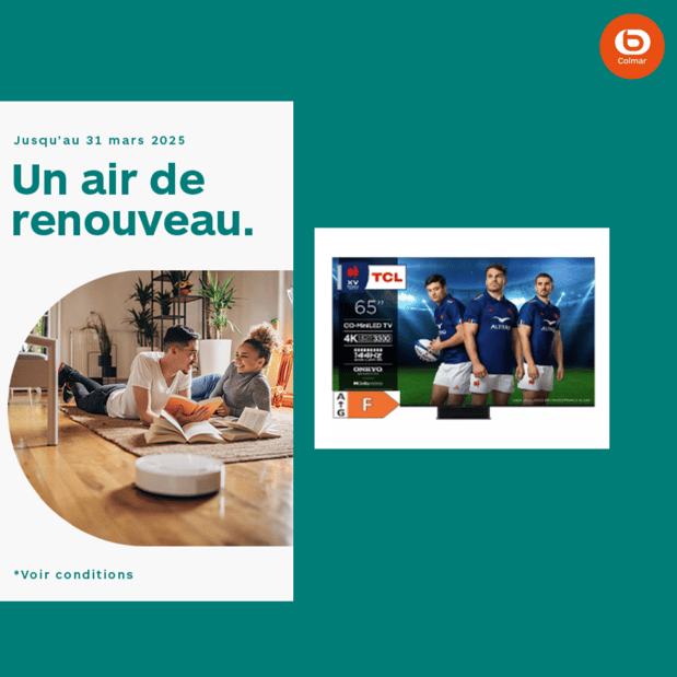 TV QLED TCL Boulanger Colmar