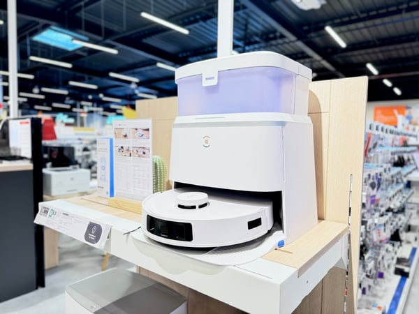 Un aspirateur intelligent qui fait le ménage pour vous ? Optez pour un aspirateur robot Ecovacs, appareil qui aspire et lave vos sols. Un aspirateur robot laveur Deebot d’Ecovacs nettoie d’importantes surfaces avec une autonomie de 100 minutes. Silencieux,  Ecovacs crée d’autres solutions pour se débarrasser des corvées, dans votre magasin boulanger à vichy.