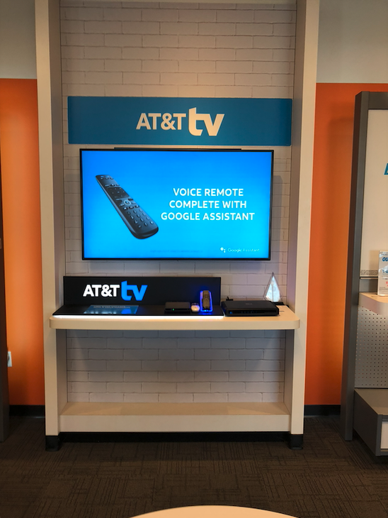 Swing by and test drive our live AT&T tv demo