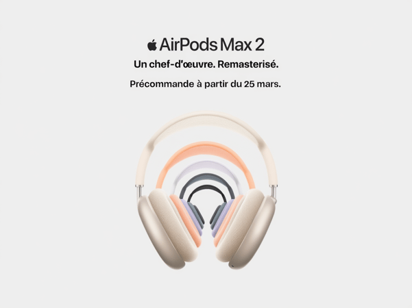 Sortie AirPods Max 2.