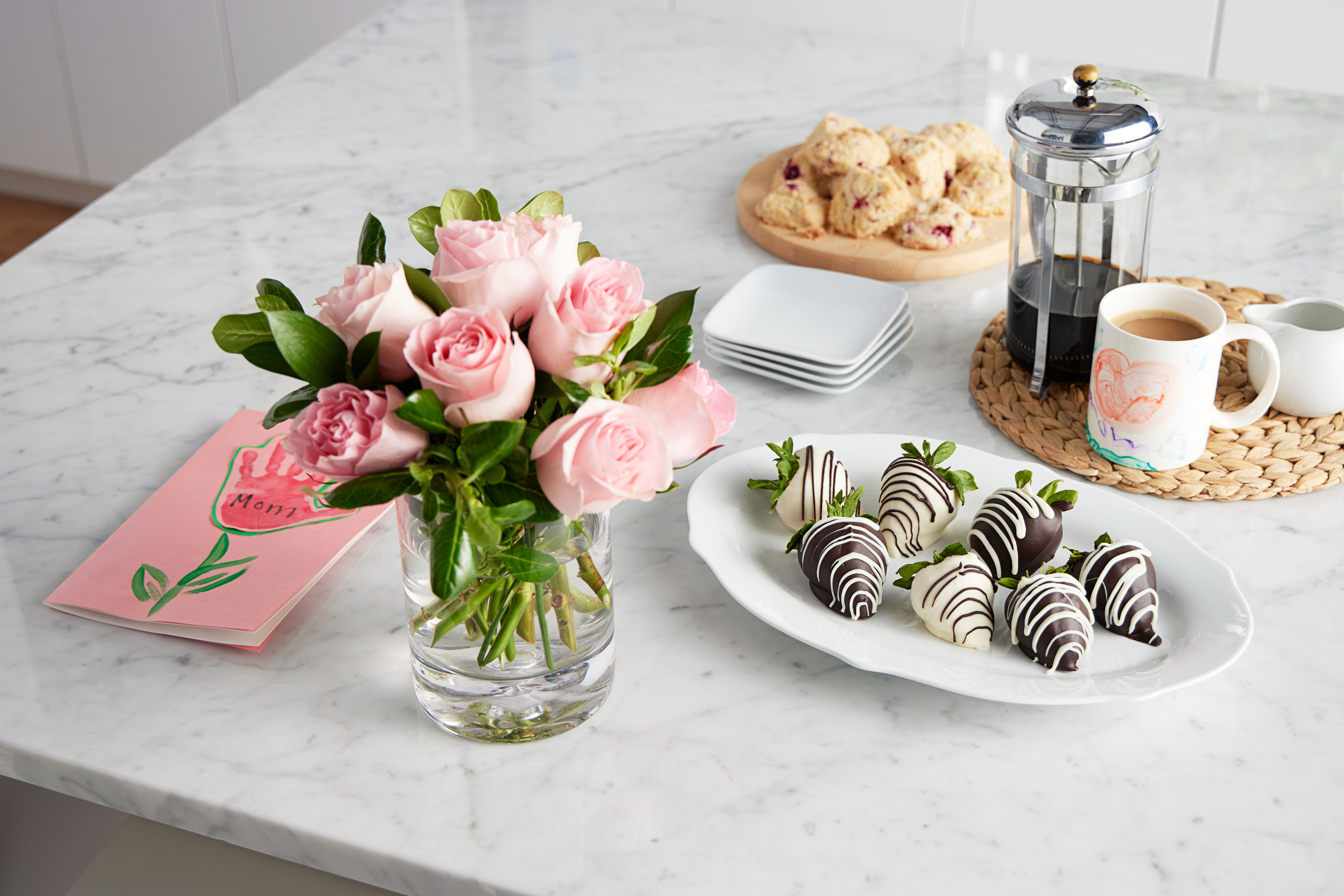 mothers day chocolate covered strawberries