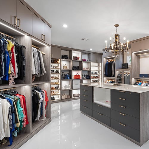 Melody Rosen - California Closets - Add a vanity in your walk-in