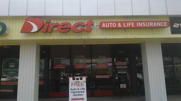 Direct Auto Insurance storefront located at  5858 14th Street West, Bradenton