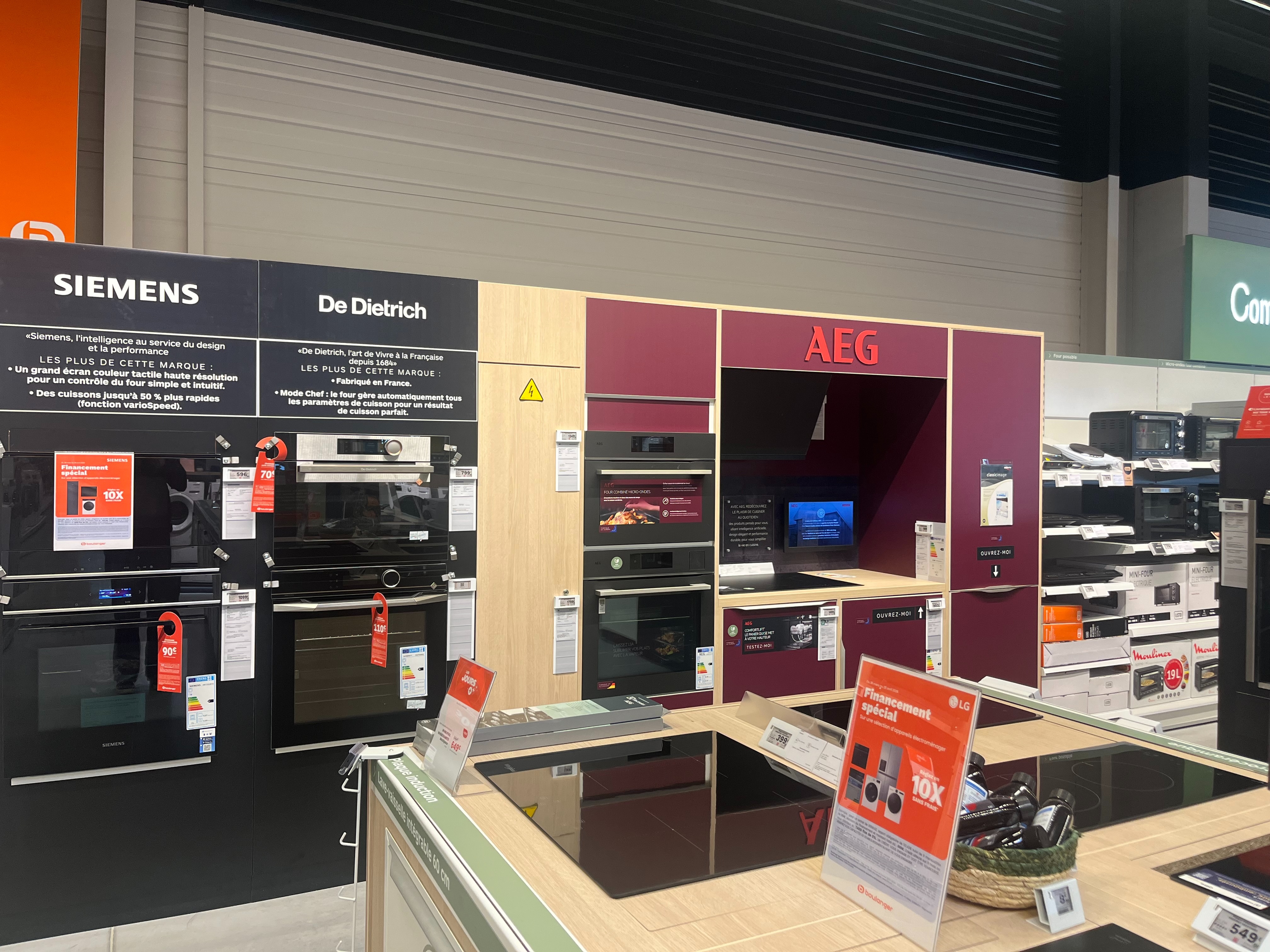photo four en magasin