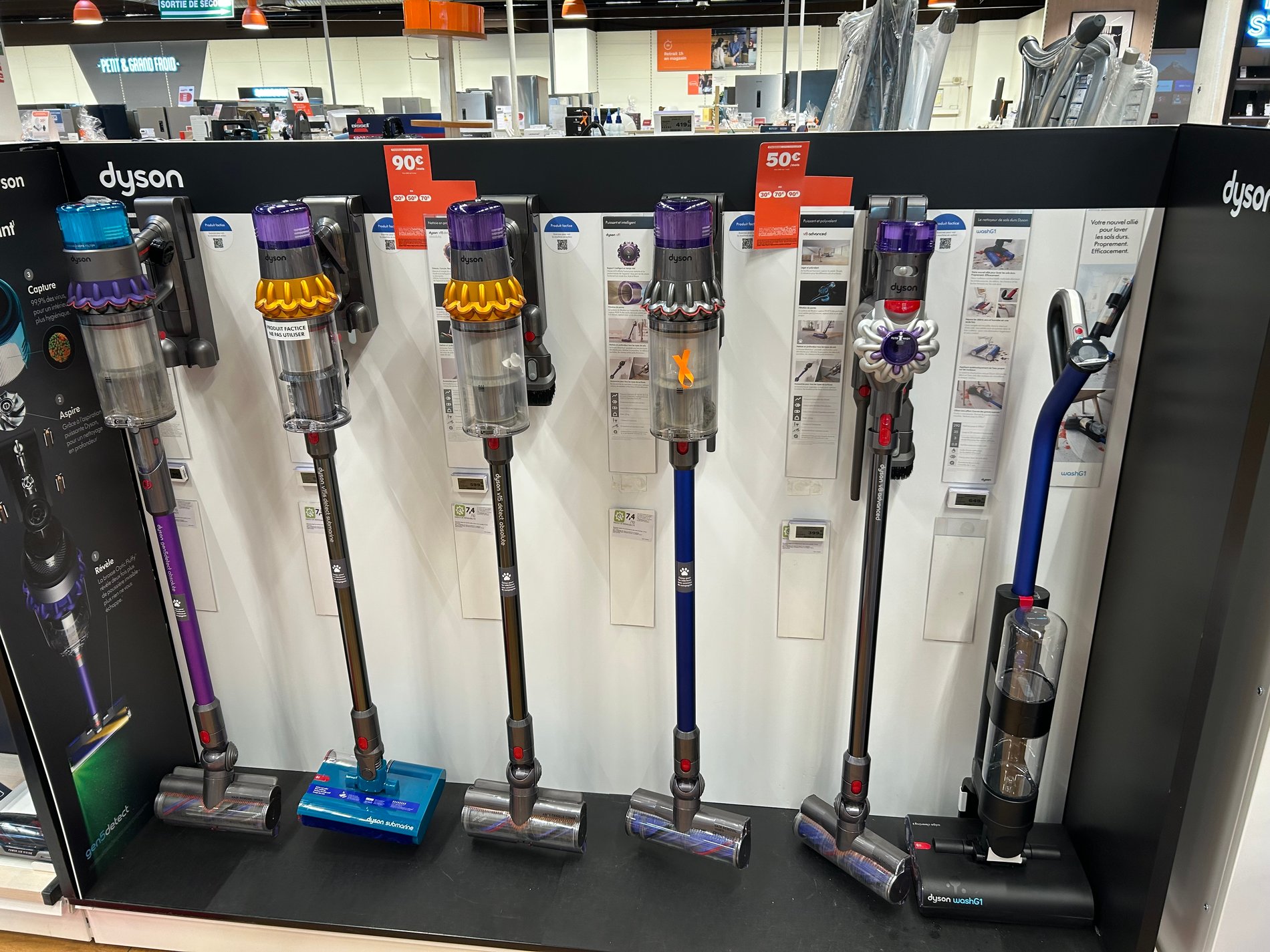 Aspirateurs Dyson de votre magasin Boulanger Grenoble St-Egrève