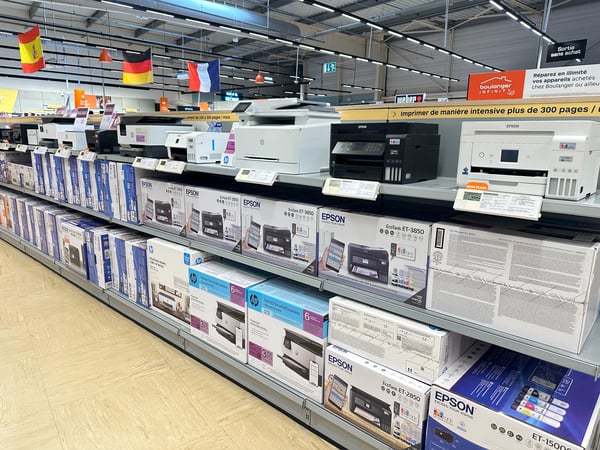 Rayon imprimantes dans votre magasin Boulanger Saint-Omer