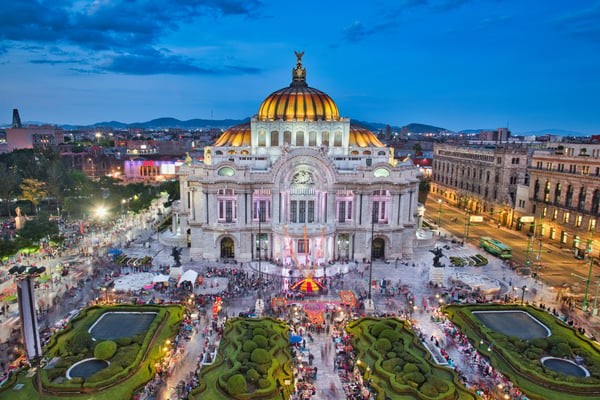 All our hotels in Mexico City