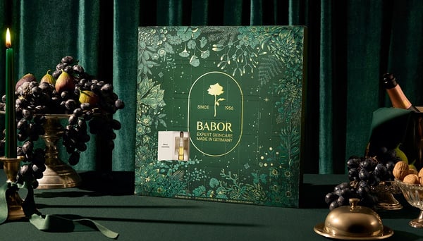The BABOR Ampoule Advent Calendar features 24 expertly crafted serum experiences, a must-have for every skincare lover.