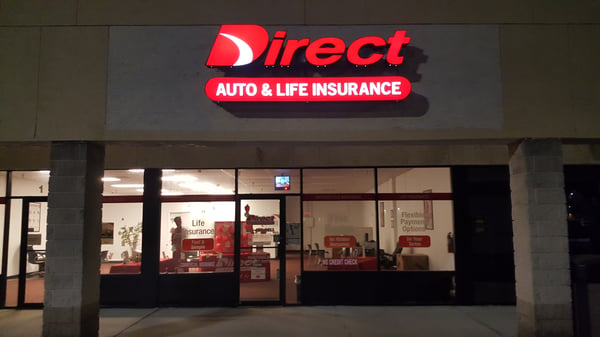 Direct Auto Insurance storefront located at  1450 North Courtenay Parkway, Merritt Island