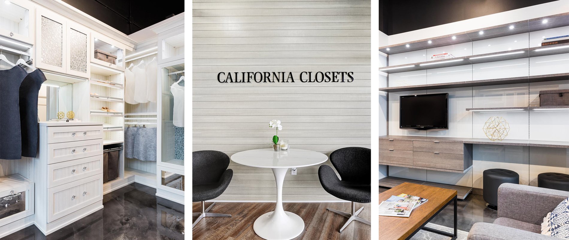 Custom Closets And Systems Calgary Showroom California Closets   1900x801 