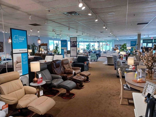 Roseville Slumberland Furniture recliners