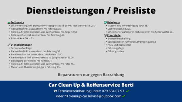 Preisliste