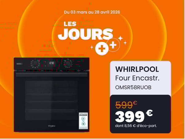 Four encastrable WHIRLPOOL OMSR58RU0B