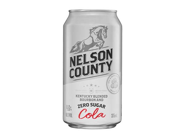 Nelson County Zero Sugar Bourbon & Cola Cans