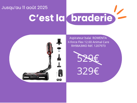 Aspirateur balai ROWENTA X-force Flex 12.60 Animal Care RH98A3WO